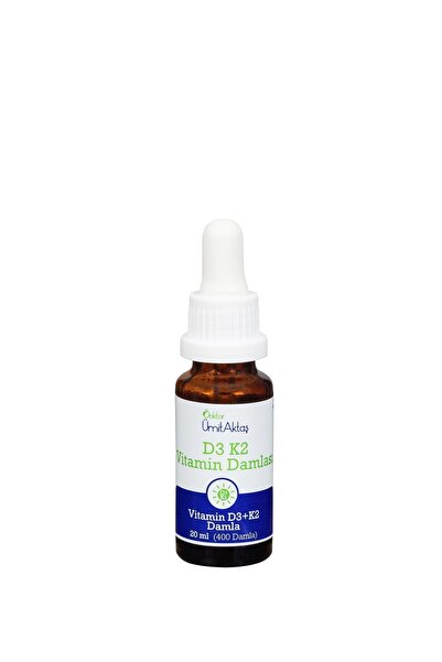 Dr. Ümit Aktaş D3 K2 Vitamin Damlası - 400 Damla