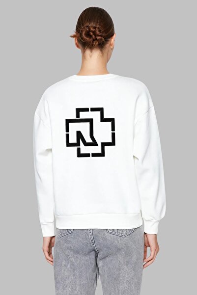 Nyda Collections Rammstein majica bez kapuljače sa printom, unisex, oversize ...