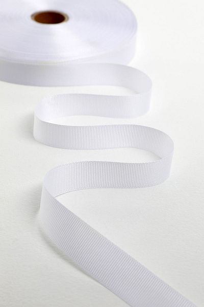 AkalBatu No1 50m Λευκή Κορδέλα Grosgrain 2 cm