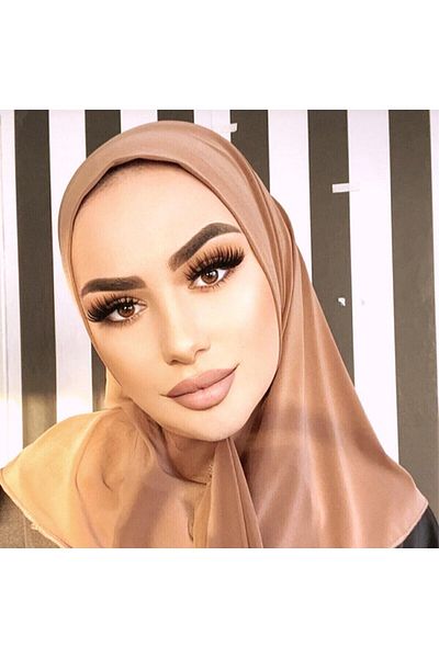 avzen şal Hijabchi Women's Hijab Snap Neck Collar Hijab Bonnet Model Scarf Shawl