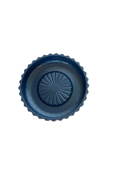 Dore Voir Dark Blue Colored Hard Plastic Unbreakable Snack Bowl - 11 Cm Multifunctional Jewelry