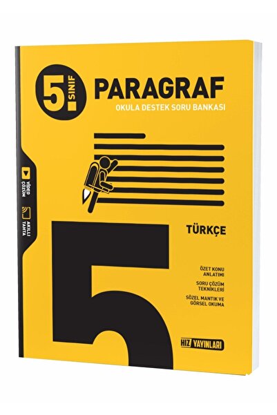 Hız Yayınları 5. Sınıf Paragraf Soru Bankası