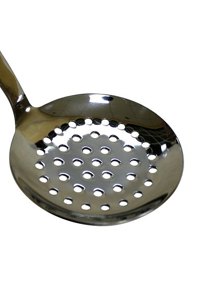 Bin-Shihoun Abomar Long Serving Spoon With Handle Silver