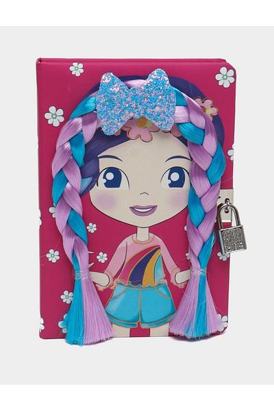 latte Pink Girl Locked Alper Memory Book - 1903-2