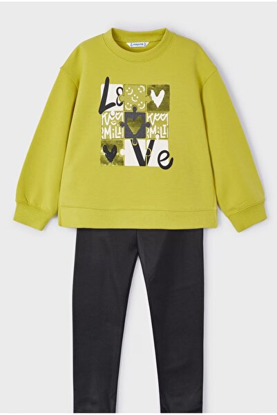 MAYORAL Set colanți și hanorace pentru fete