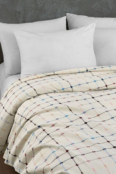 Evim Cotton Snow White Colored Pique Double - 200X220 cm