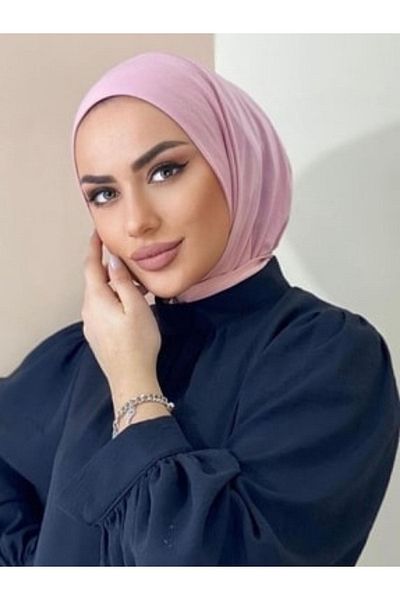 Organic Scarfs Γυναικείο μαντήλι μαντήλι χιτζάμπ με κουμπωτό λαιμό με κουμπωτό γιακά