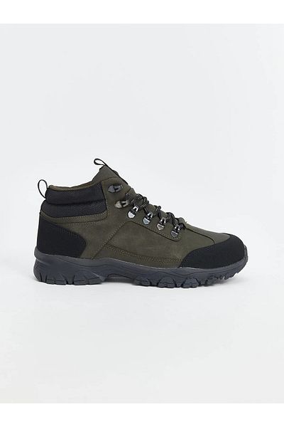 LC Waikiki Ανδρικές μπότες πεζοπορίας STEPS Khaki Lace-Up