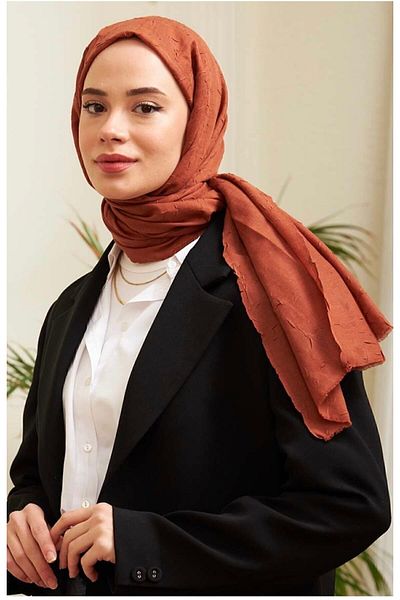 Mides scarf Bamboo Kraş Shawl Model-πλακάκι