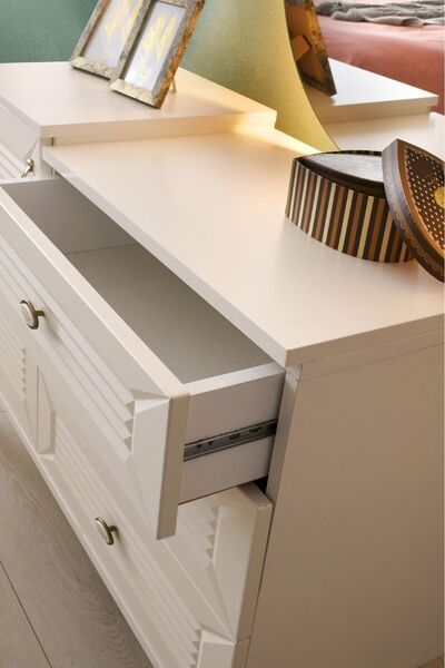 Avm 24 Atina Şifonyer-makyaj Masası-ışıklı Aynalı-mdf-aytaşı-ücretsiz Nakliye