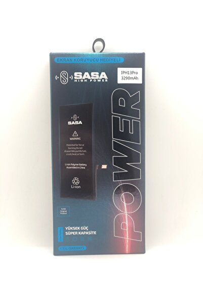 SASA İphone 13 Pro Battery 3200mah Yüksek Amper Batarya