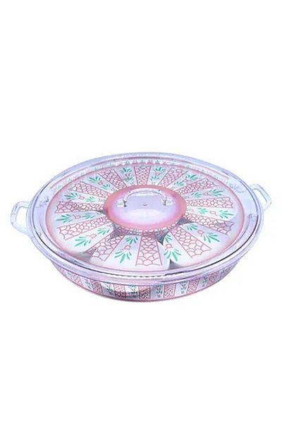 Bin-Shihoun Abomar 9-Piece Porcelain Bowl Set White/Green/Red