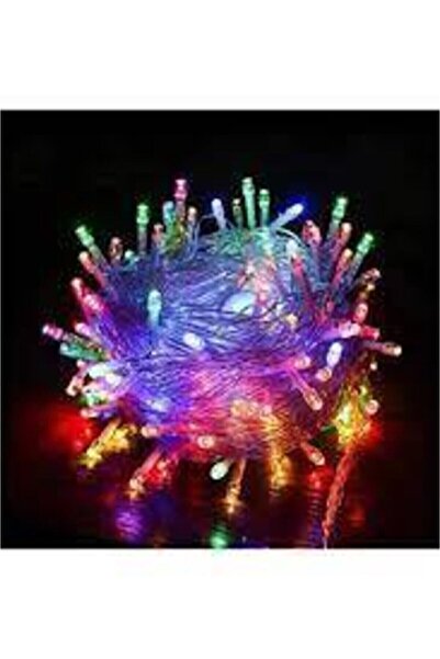 Wolfberry Rgb 100 Ampullü Pirinç Led Işık Yılbaşı Işığı 10 m Renkli Led Işık ...