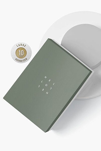 AkalBatu No1 10'lu Minimal Seri Hediye Kutusu - 45x33x12 Cm