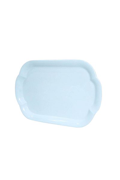AL-Sahah Melamine Serving Tray - Large - White