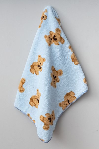 Bebitof Cute Wellsoft Blanket with Bear Pattern