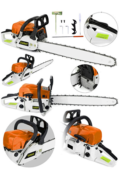 stanrayf Alman 20 Hp 72 CC Çelik Şanzıman Benzinli Ağaç Odun Dal Motorlu Hıza...