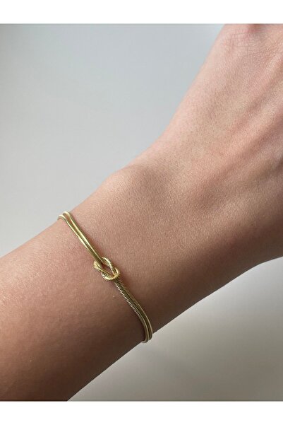 Ra jewels 925 Ayar Gümüş Düğüm Sonsuzluk Çift Bilekliği Sevgili Kombini