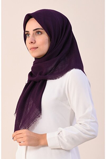 Genel Markalar Pamuklu Flamlı Eşarp 100x100cm