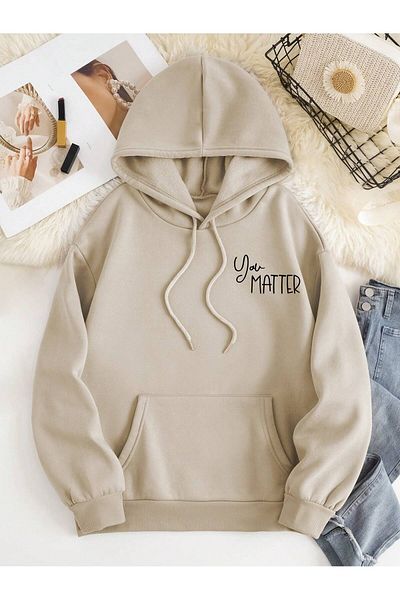 Deocept Hanorac oversize unisex - imprimat inimă pe spate, glugă