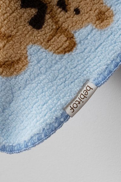 Bebitof Cute Wellsoft Blanket with Bear Pattern