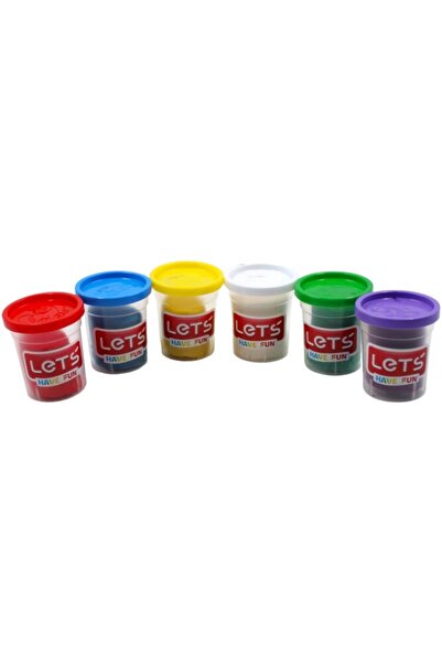 Lets 690 Gr 6-pack Play Dough