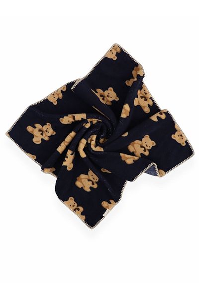 Bebitof Cute Wellsoft Blanket with Bear Pattern