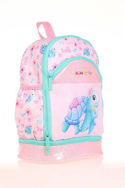 KAUKKO Geanta pentru gradinita pentru copii Turtle