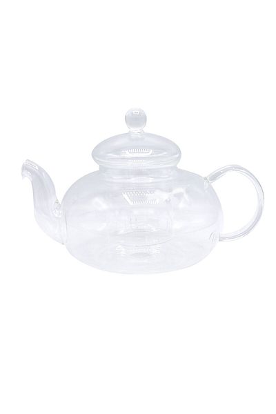 Bin-Shihoun Abomar Heat Resistant Glass Teapot Clear