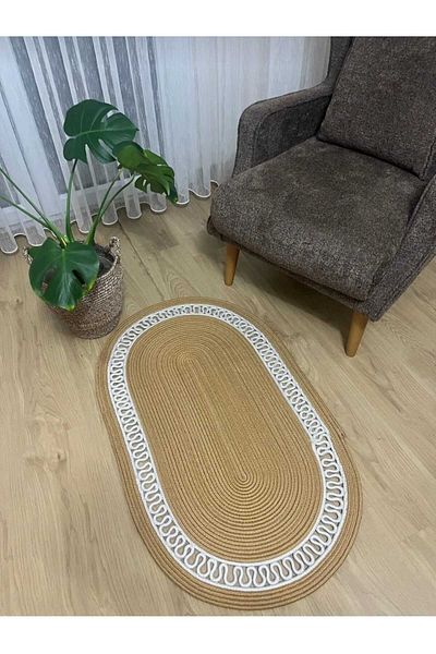 eftlyhome Hooded Jute Mat - Gift, Rug, Door Mat