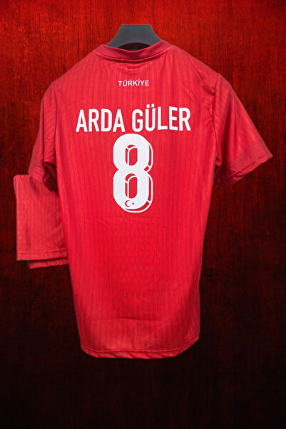 Alaturka Mix Türkiye Milli Takım Özel Tasarım A:r:d:a Güler Çocuk Kırmızı For...