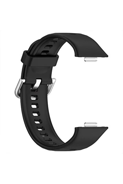 Tagomoon Huawei Watch Fit 3 / Fit 4 / Fit 4 Pro Ile Uyumlu Kordon Jel Silikon Tokalı Kayış