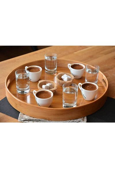 BALSA Dark Kitchen - Round Tray 35 Cm Fma08533