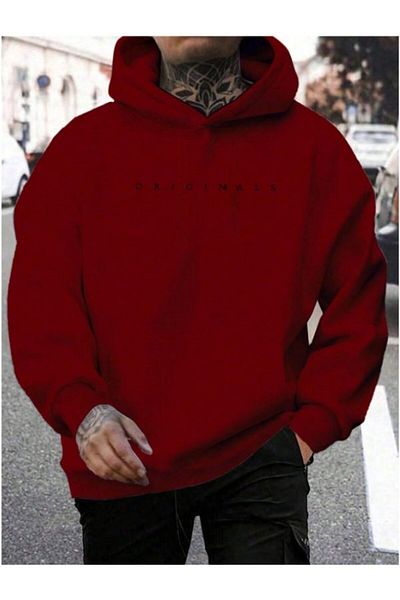 MOONBULL Ανδρικό φούτερ με κουκούλα Oversize - Originals Printed