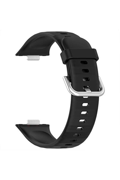 Tagomoon Huawei Watch Fit 3 / Fit 4 / Fit 4 Pro Ile Uyumlu Kordon Jel Silikon Tokalı Kayış