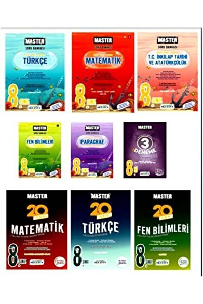 Okyanus Yayınları 8. Sınıf Master Serisi Set