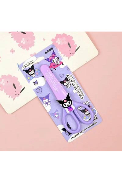 synshop Sanrio Kuromi Mole Scissors Korean Japanese Stationery Gift