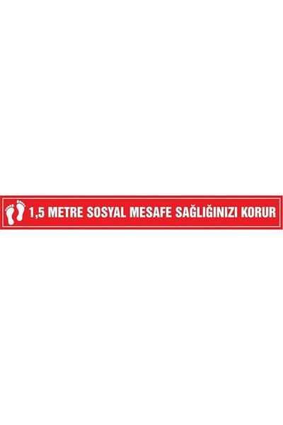 FETİH 10x50 Cm Conquest Tape - Social Distancing, Sm-106