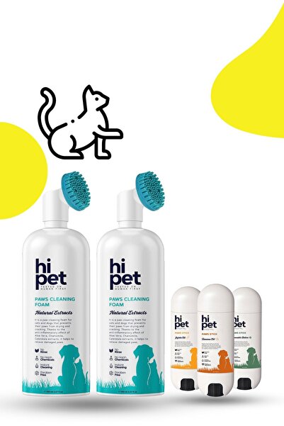 HiPet Kedi Derinlemesine Pati Bakım Seti