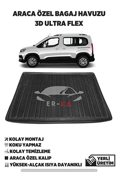 Peugeot Rıfter Bagaj Havuzu 2019