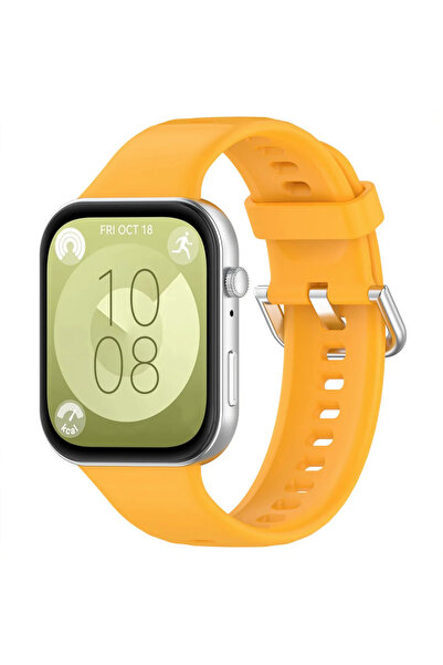 Tagomoon Huawei Watch Fit 3 / Fit 4 / Fit 4 Pro Ile Uyumlu Kordon Jel Silikon...