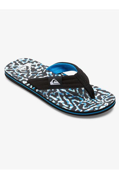 Quiksilver Molokai Layback Ii Aqyl 101339 -xkwb Unisex Slippers - Black/white/spring