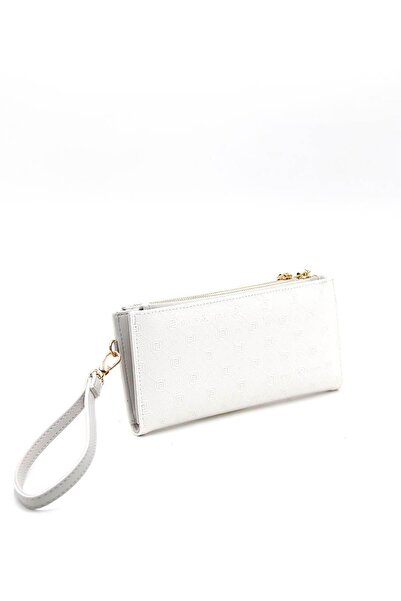 Silver Polo Gray Nv1046 - White Women's Wallet Card Holder