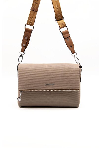 Silver Polo Kum - Geantă de umăr pentru femei A.Taba SP963