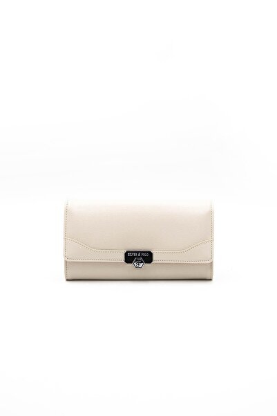 Silver Polo Bej - Bej SP979 Kadın Cüzdan & Kartlık