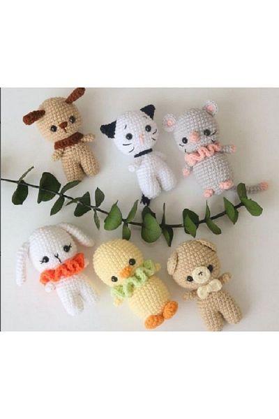 Penguen Organic Hand Organized Amigurumi Toys