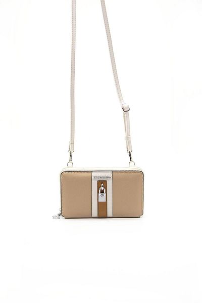 Silver Polo Women's Strap Wallet Nut - Bone Nv1138