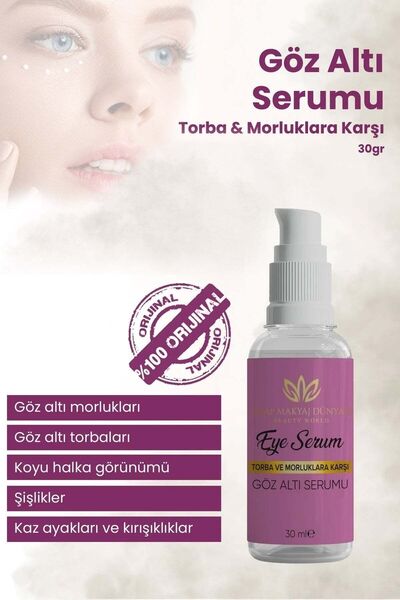 Arap Makyaj Dünyası Göz Altı Morluk Ve Torba Giderici Cilt Serumu