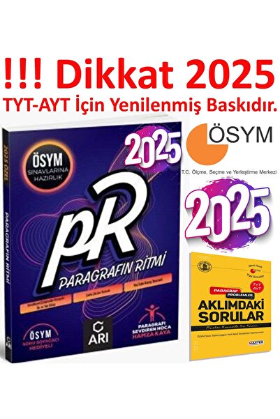 Arı Yayıncılık TYT & AYT Paragrafın Ritmi Sevdiren Hoca Hamza Kaya Tamamı Vid...