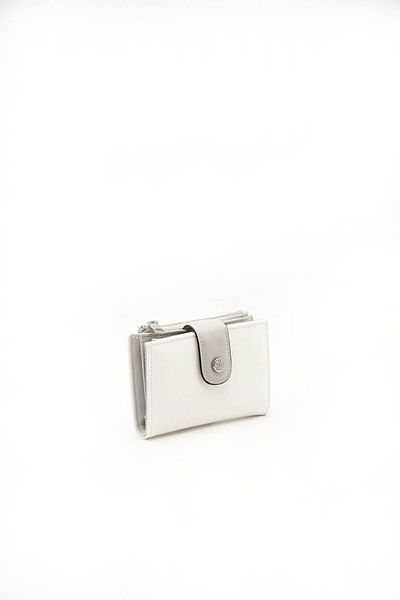 Silver Polo A.gray Nv1107 - Suport pentru carduri portofel alb pentru femei